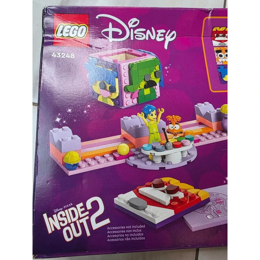 LEGO Disney Pixar Inside Out‎ 2 Mood Cubes 43248 Building Set 394 Pcs Joy A3